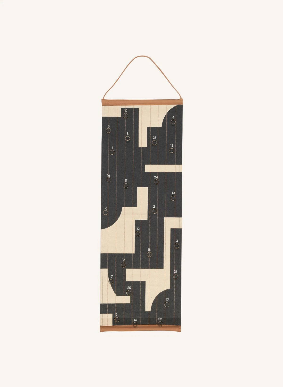 Broste Copenhagen - Karla Cotton Adventskalender | Schwarz