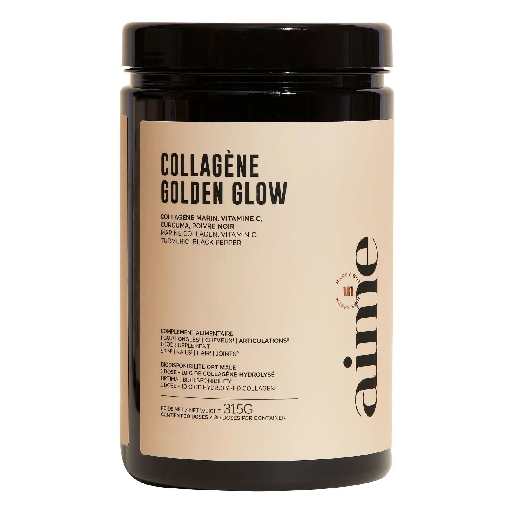 AIME - Collagen Gold Glow Nahrungsergänzungsmittel - 30 Tage