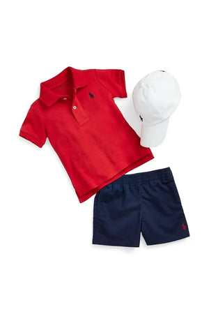 Polo Ralph Lauren Çocuk Pamuklu Şapka, Vizörlü