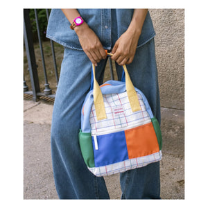 Mini Kyomo - Notebook Rucksack - Mini Kyomo x Taxi Brousse | Weiß