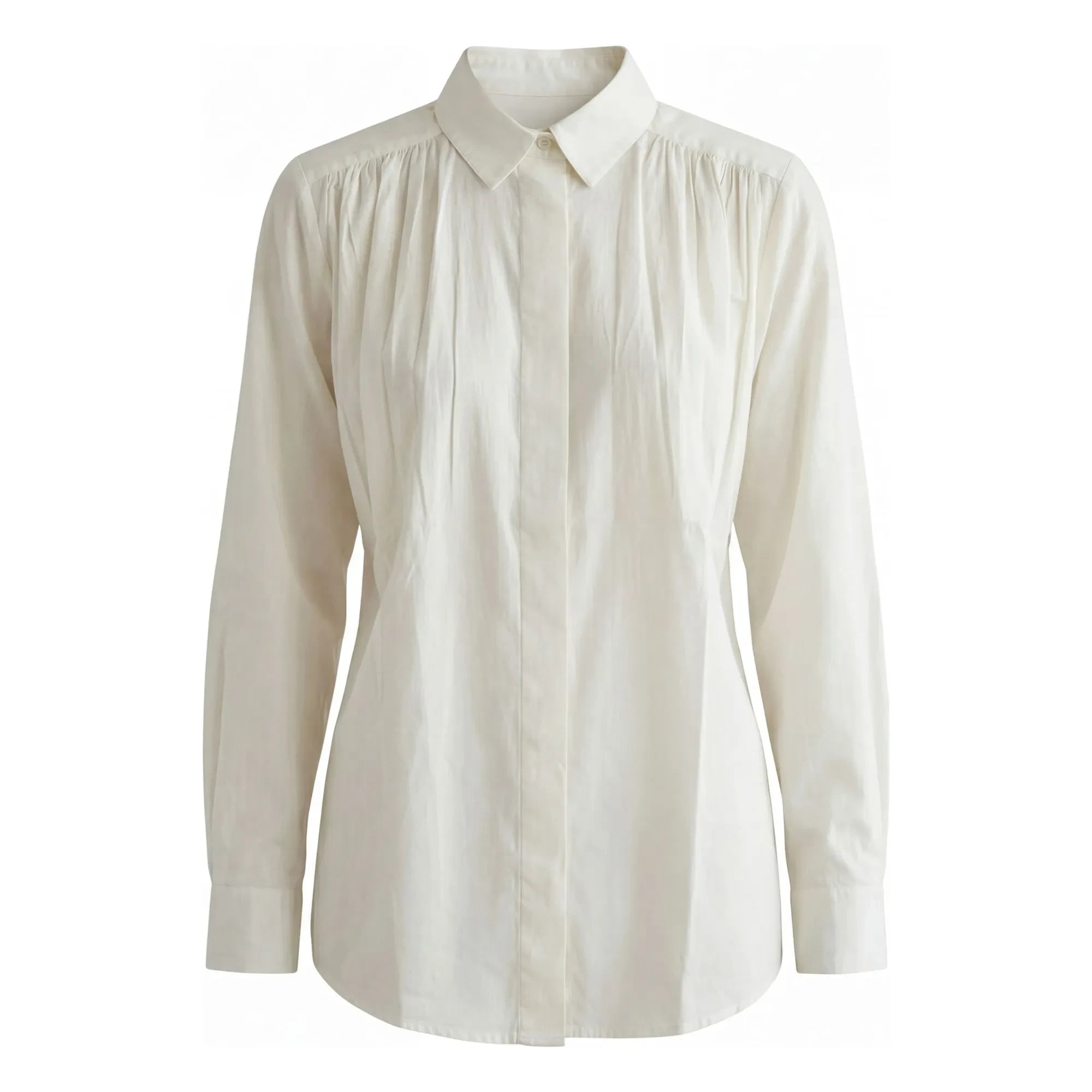 Hod - Madrid Baumwollhemd | Creme
