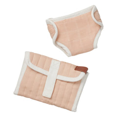 Fabelab - Babykin Babyzubehör - Windeln und Wickelunterlage | Dusty Pink