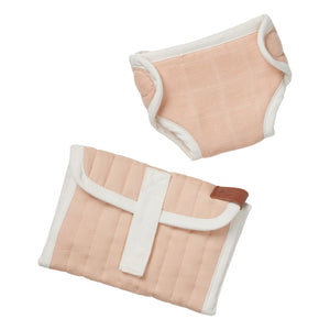 Fabelab - Babykin Babyzubehör - Windeln und Wickelunterlage | Dusty Pink