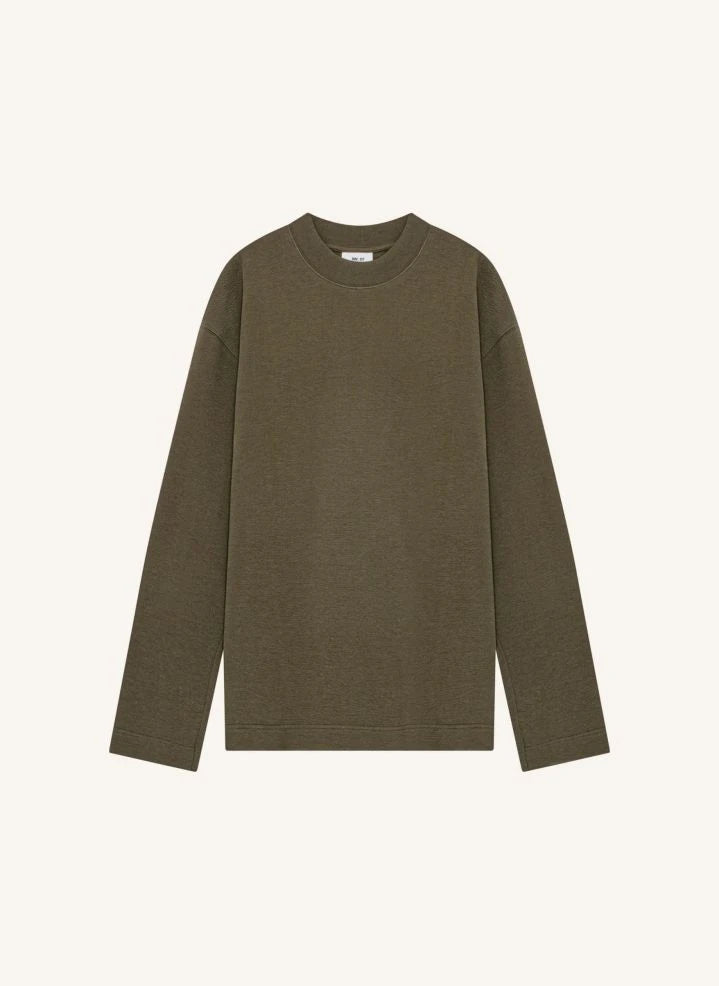 NN.07 - Benja 3530 organische Baumwoll-Sweatshirt | Haki Braun
