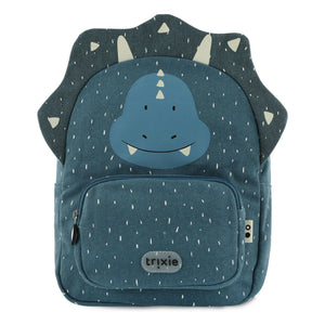 Trixie - Mr. Triceratops Rucksack | Grau-Blau