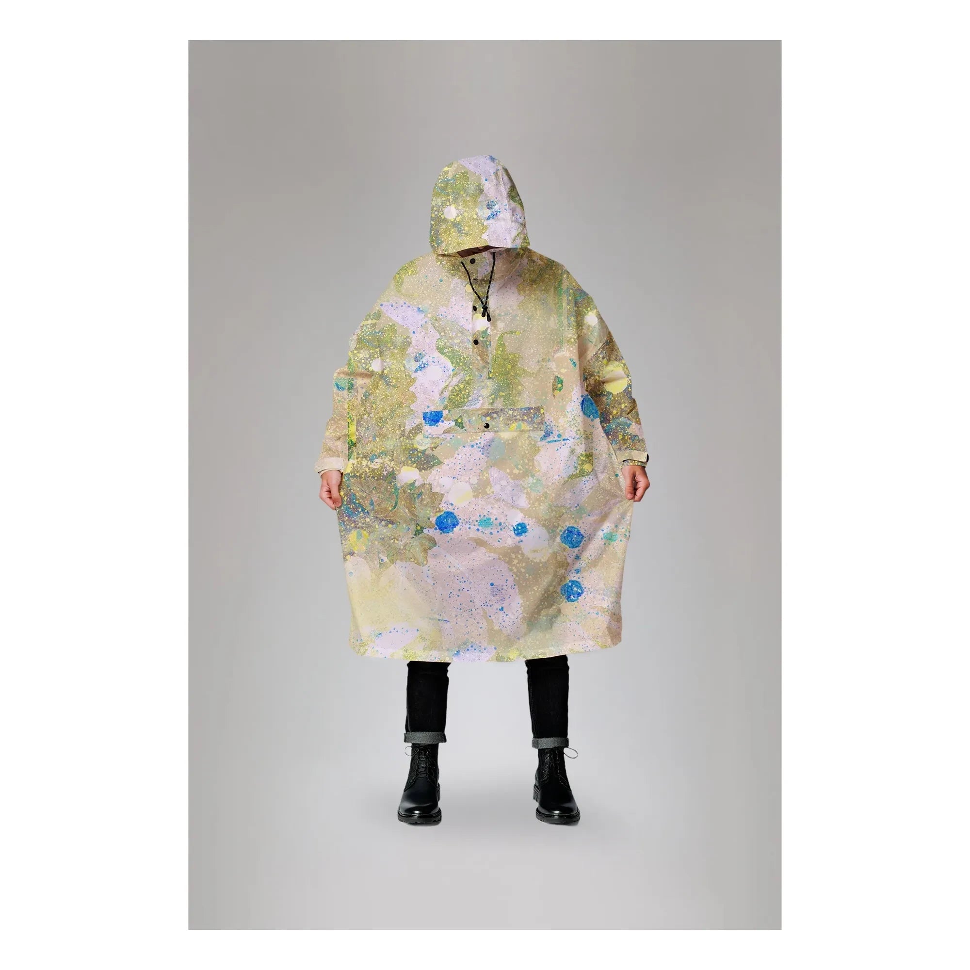 Rainkiss - Flora Regenponcho | Gelb