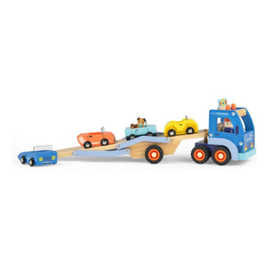 Moulin Roty - Autotransporter und Zubehör | Blau