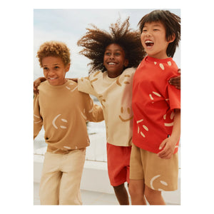 Molo - Amil Smiles Shorts aus Bio-Baumwolle | Beige