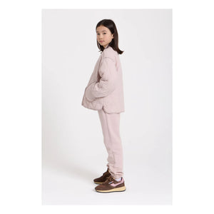 Smallable Kid - Wattierte Woll-Bomberjacke | Blassrosa