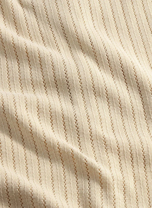 NN.07 - Troels File Polo-Shirt 6561 | Ecru