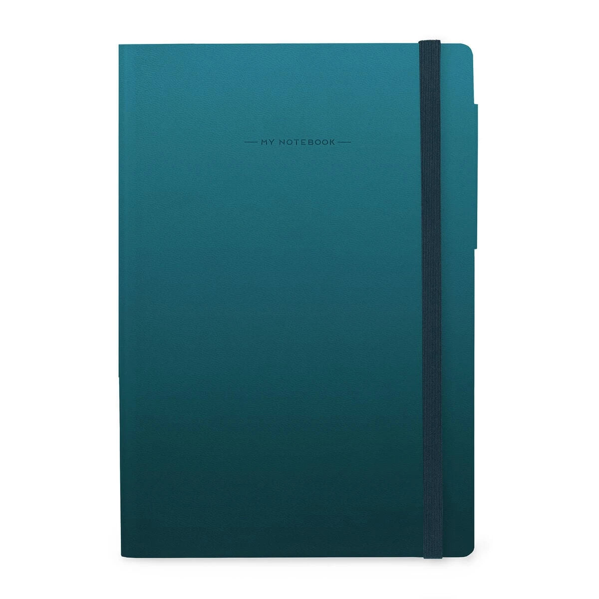 Legami - Notizbuch mit Blanko-Seiten und monochromem Softcover - Deep Teal - Mein Notizbuch