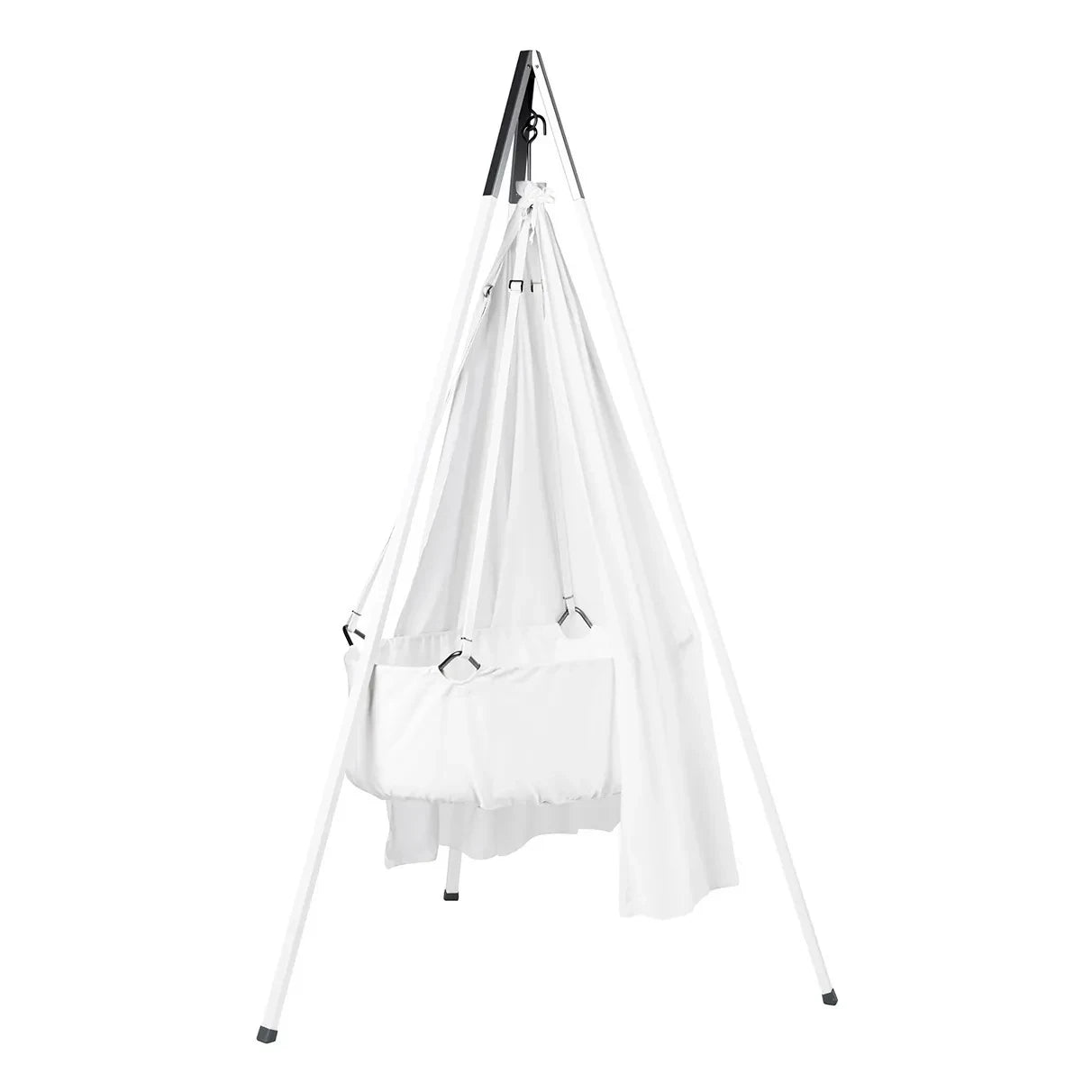 Leander - Babybett mit Gestell, 83 x 50 cm | Weiß