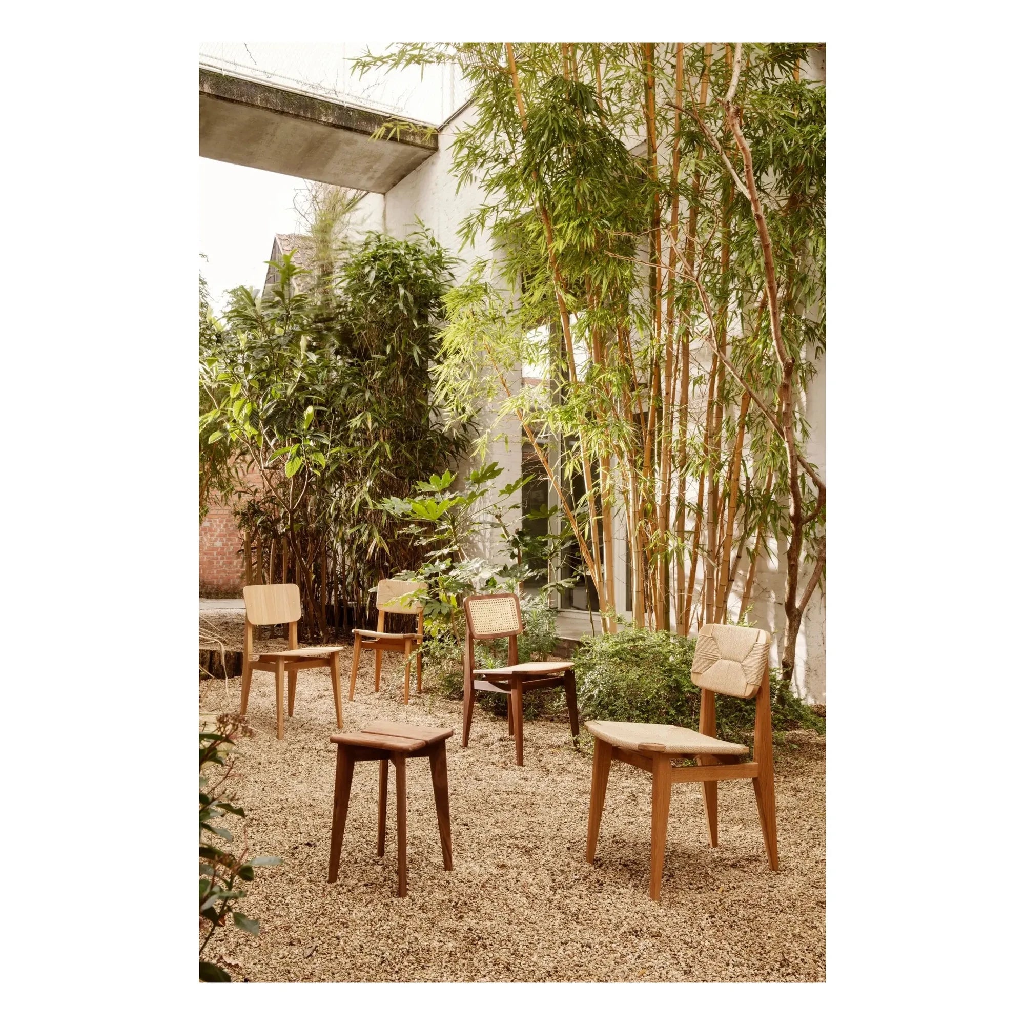 Gubi - C-Chair, Marcel Gascoin | Eiche