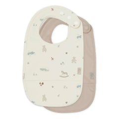 Cam Cam - Vintage Toys Lätzchen - 2er Set | Beige