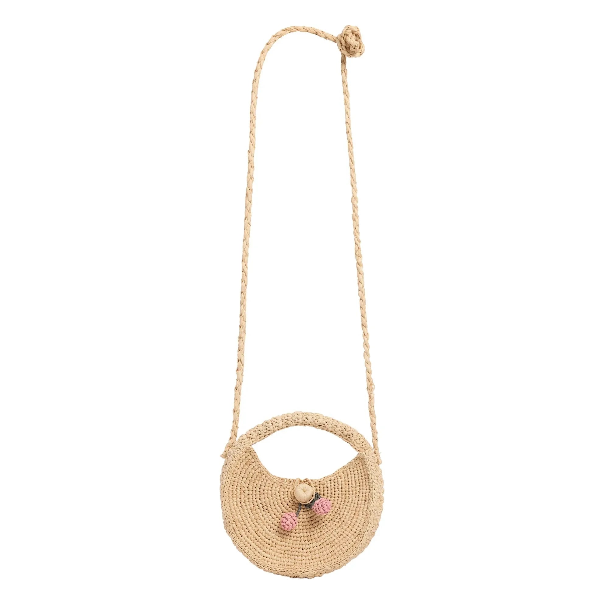 Bonpoint - Loulou Raphia Tasche | Natur