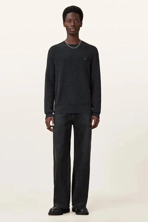 AllSaints erkek yün karışımlı kazak