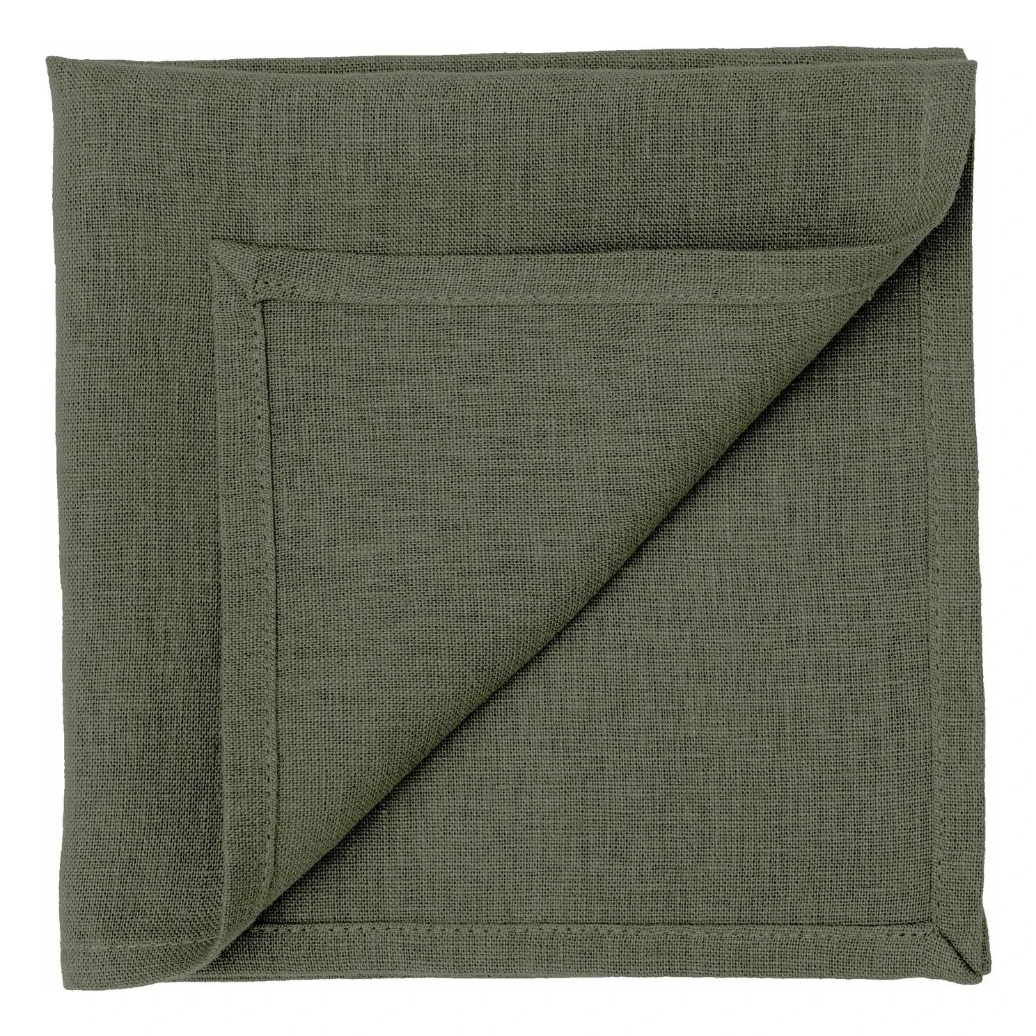 Haomy - Leinen Serviette Pisa | Khaki