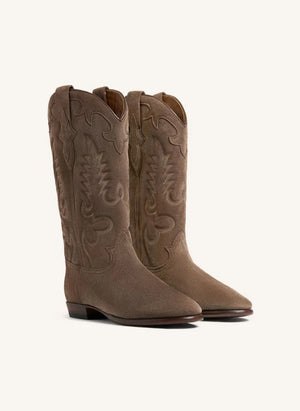 Shiloh Heritage - Nacht Wildleder Stiefel