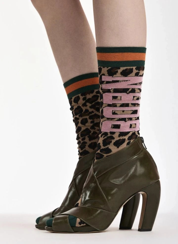 Essentiel Antwerp - Keast Jacquard-Socken | Grün