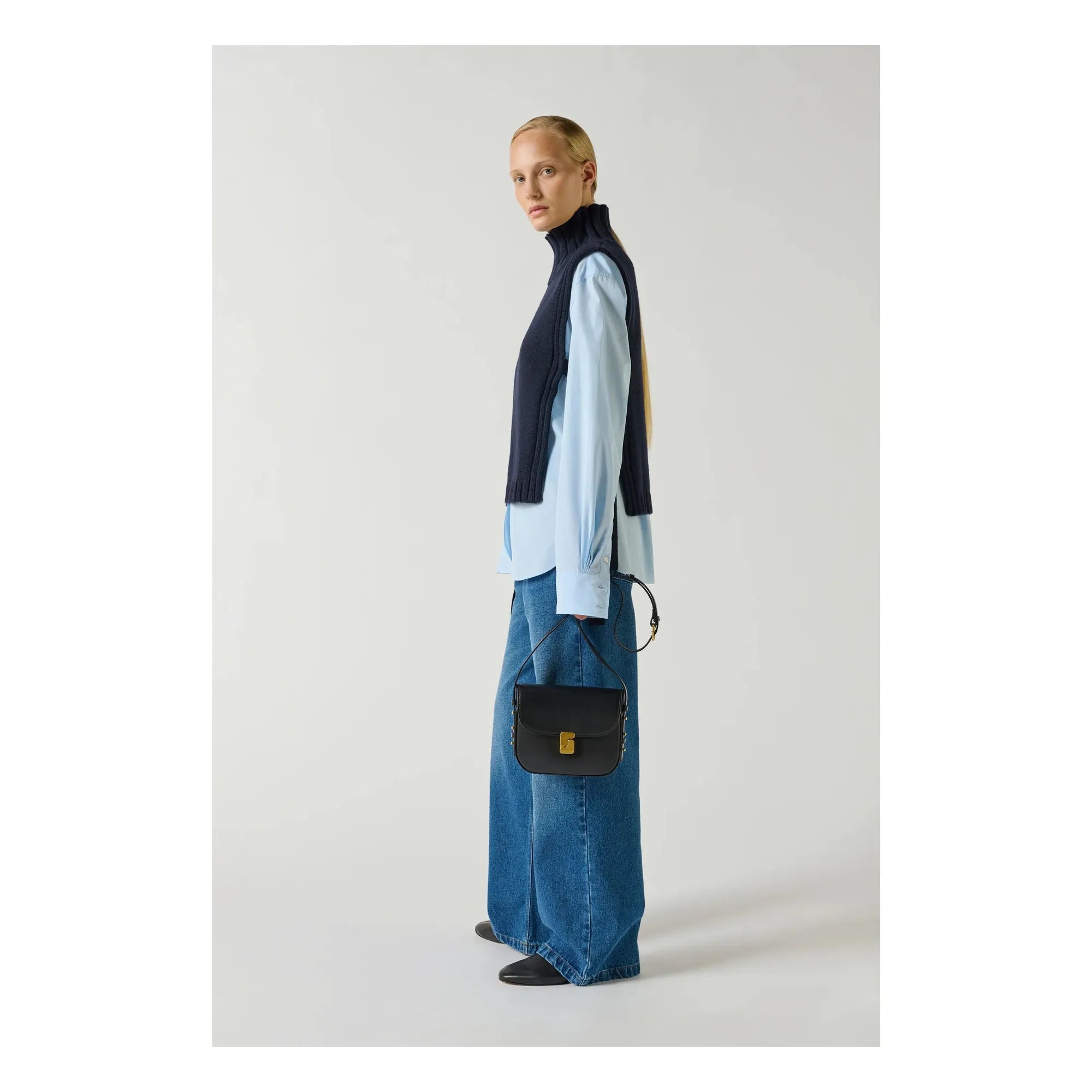 Soeur - Bellissima Ledertasche | Schwarz