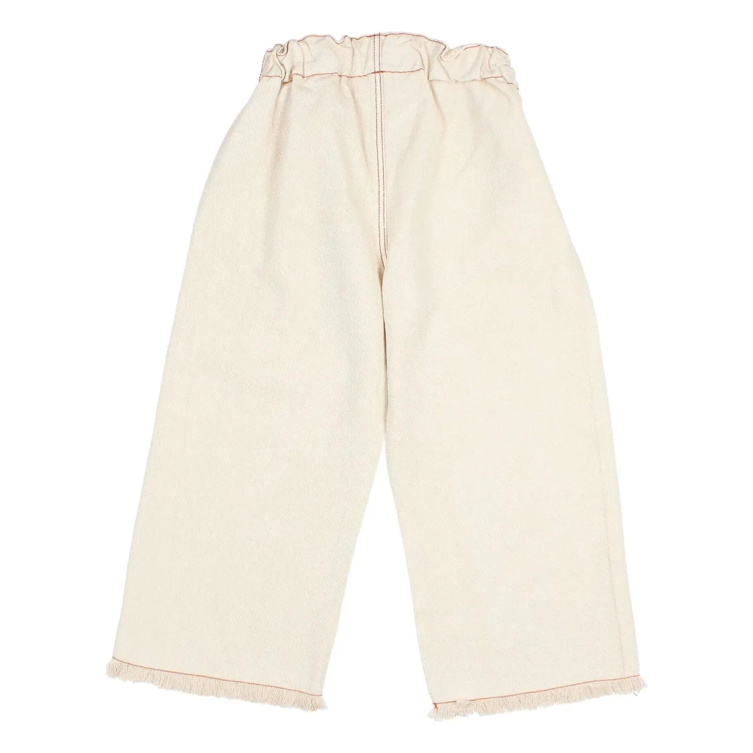 Búho - Lyocell Hose mit schmal zulaufendem Bein | Gebrochenes Weiß
