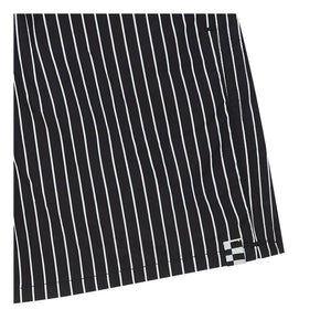 Finger in the Nose – Freeboy Gestreifte Badeshorts | Schwarz