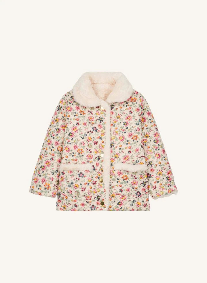 Louise Misha - Dalila Wendbare Fleecejacke aus Bio-Baumwolle | Creme