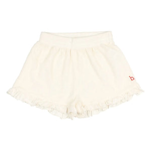 Búho - Terry Rüschen-Shorts | Ecru