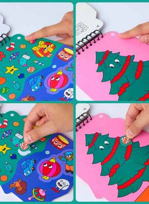 Omy - Weihnachtssticker-Activity-Buch