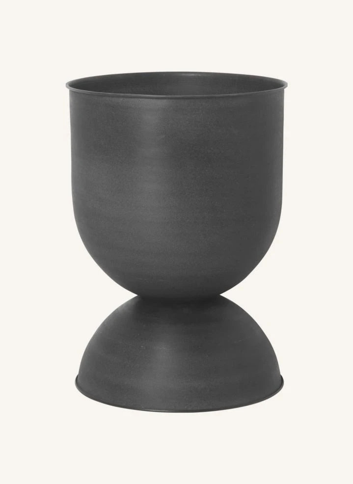Ferm Living - Sanduhr-Blumentopf | Schwarz