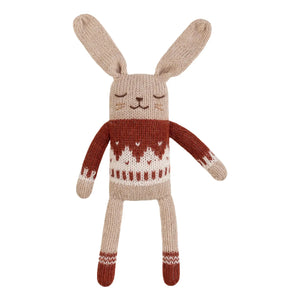 Main Sauvage - Plüschtier Hase mit Pullover | Siena