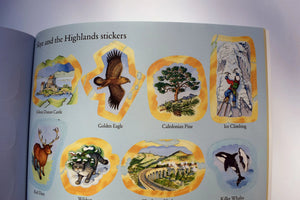 Birlinn - Aufkleber Atlas von Schottland