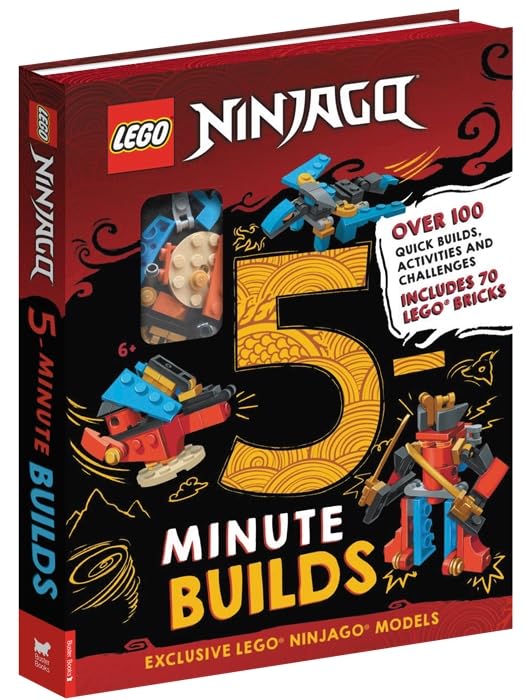 Buster Books - Lego Ninjago Aktivitäts- und Geschichtenbuch auf Englisch mit Figurenspielzeug