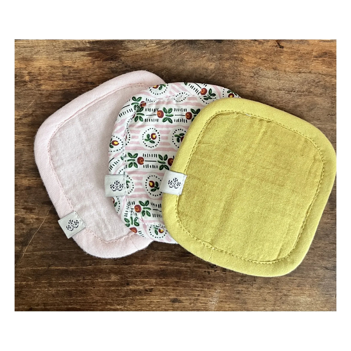Editions Aimable - Dimitri-Hausschuhe - 3er-Set | Pommette Poplin
