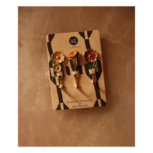 Doing Goods - Posy Garderobe - 3er Set | Messing