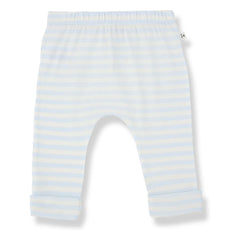 1+ in the family - Gestreifte Saul Leggings | Hellblau