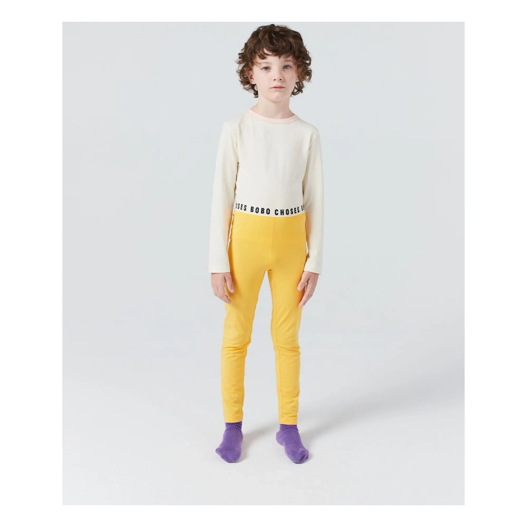 Bobo Choses – Pyjama aus Modal und Bio-Baumwolle | Senf