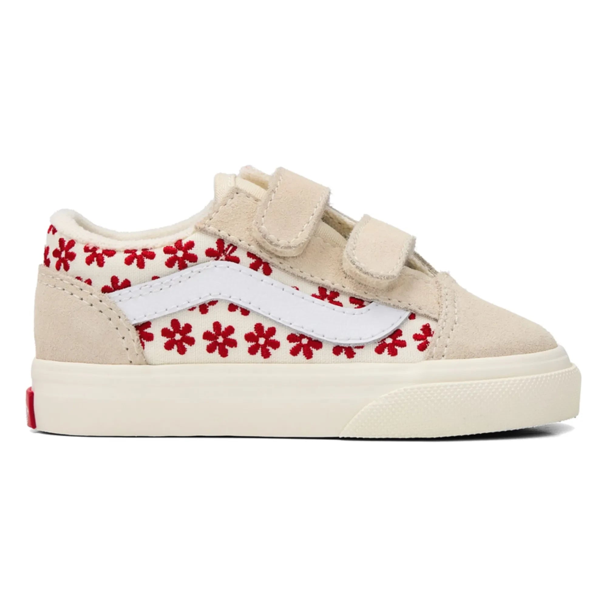 Vans - Scratch Sneakers Old V Skool Fleuries | Beige