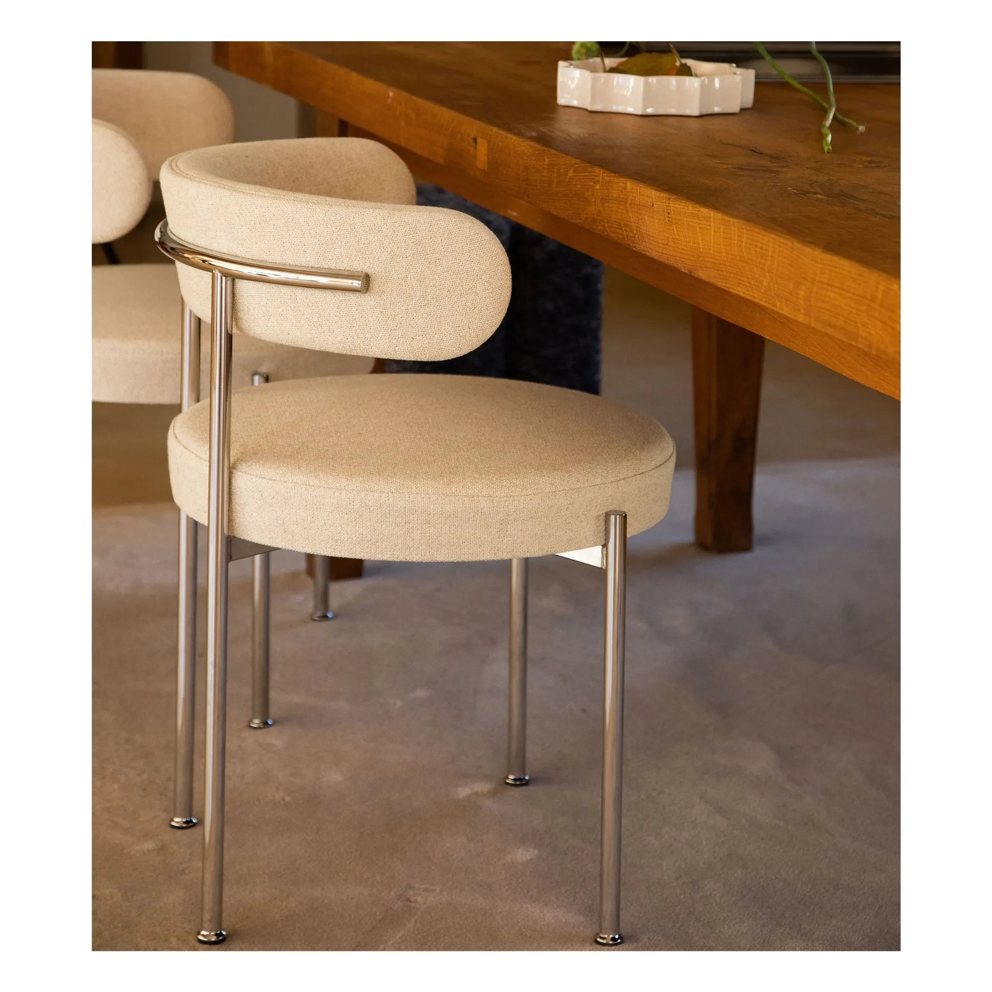The Socialite Family - Libera Strickstoffsessel | Beige