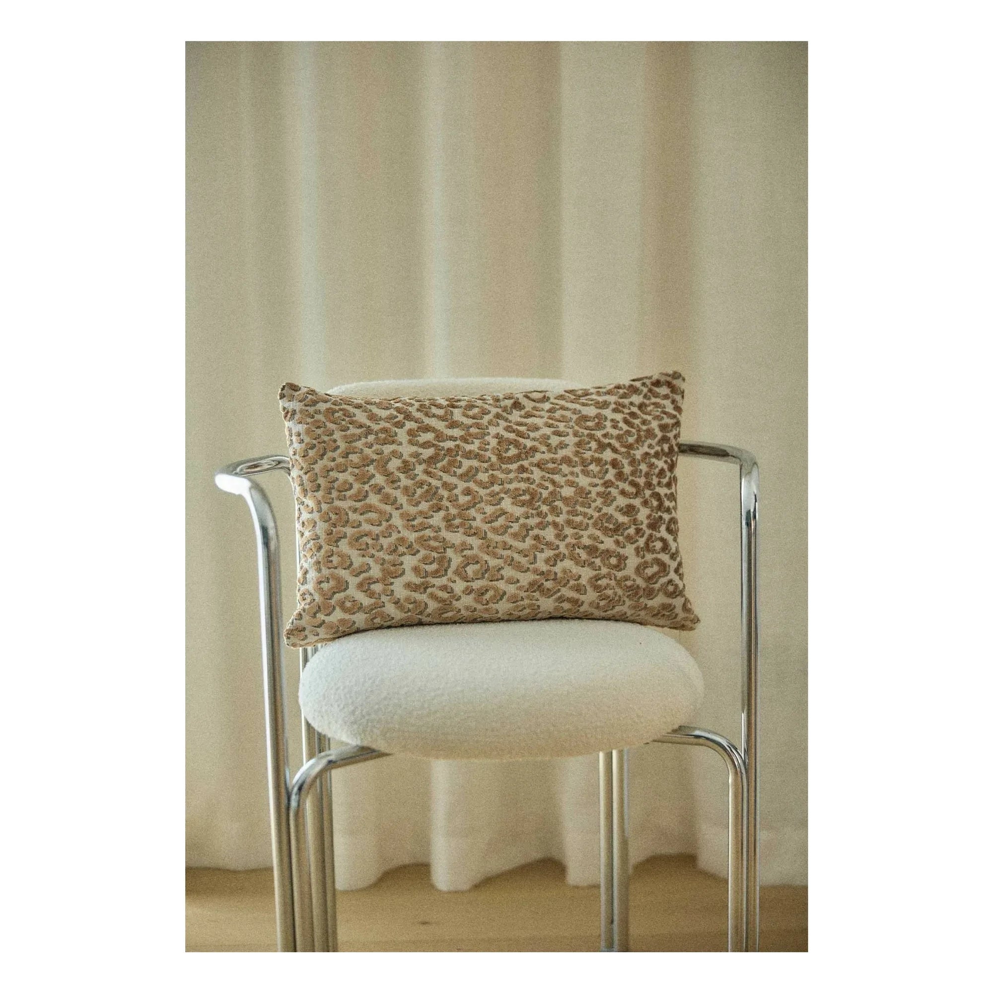 Gabrielle Paris - Jacquard Kissenbezug | Leopard