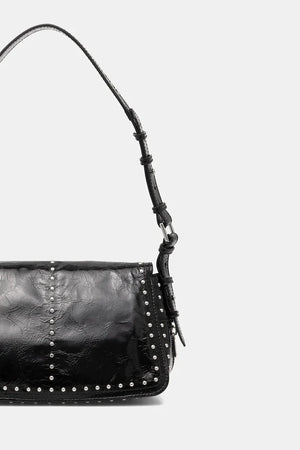 ZADIG&VOLTAIRE LE ZOUZOU VINTAGE PATENT STUDS Deri Çanta