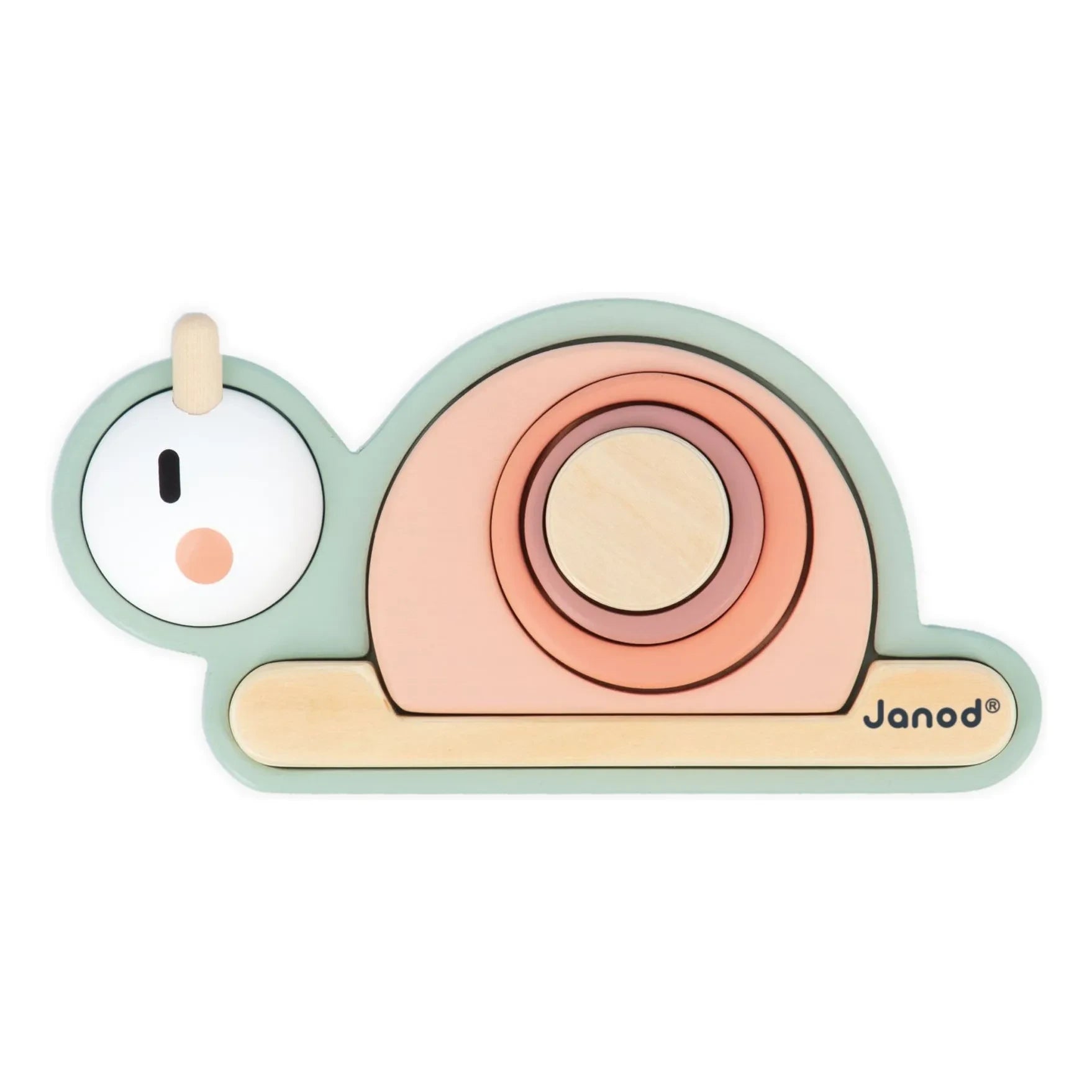 Janod - Stapelbare sensorische Schnecke