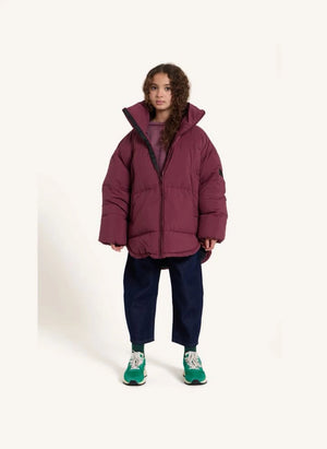 Finger in the nose - Snowbag Wattierte Jacke | Aubergine