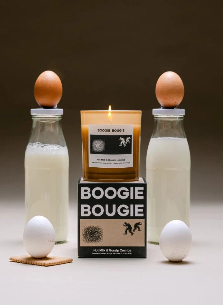 Boogie Bougie - Hot Milk & Gossip Krümel Kerze - 270 g