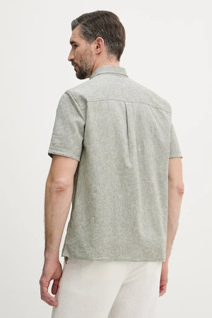 Barbour erkek keten gömlek Shirt Dept - Summer