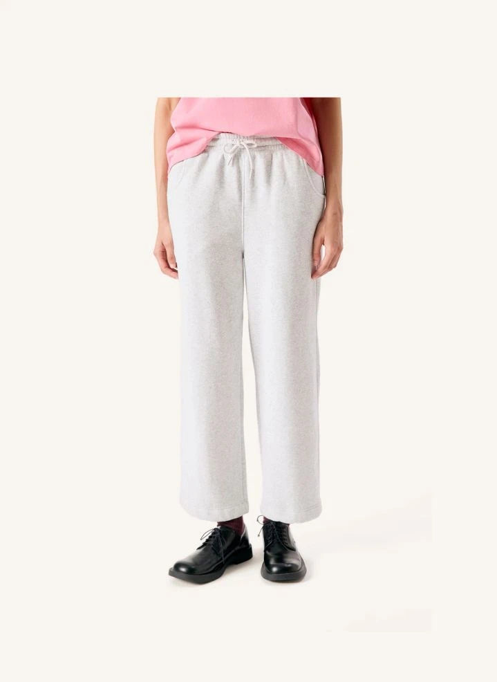 American Vintage - Baptown Baumwolle Jogger | Heather Grey