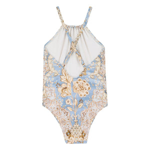 Zimmermann - Daylight Fleuri Badeanzug | Hellblau