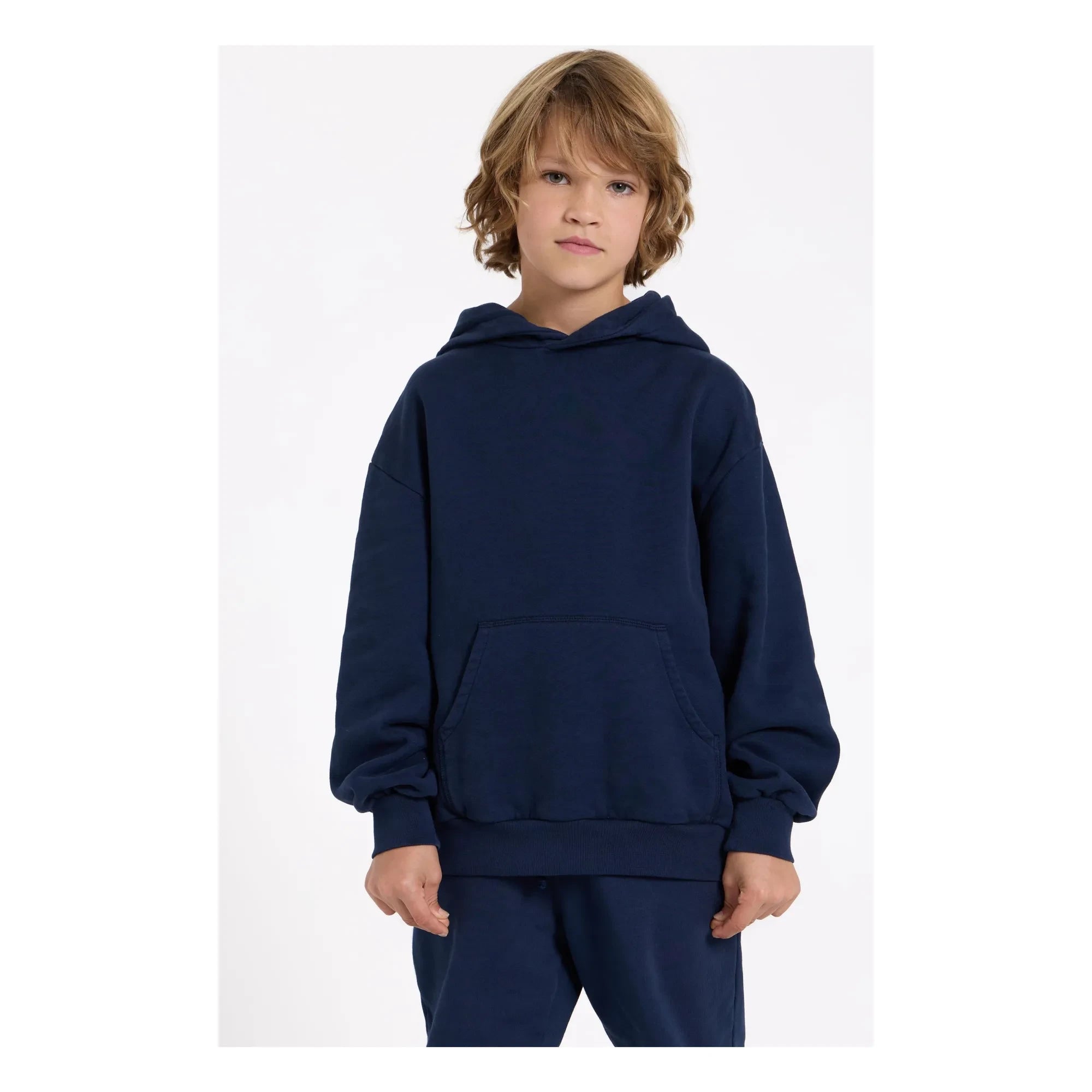 Smallable Kid - Noa Sweatshirt aus Bio-Baumwolle | Stonewashed Blau