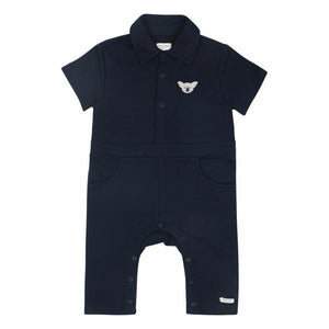 Donsje - Piebe Koala Overall Bio-Baumwolle | Marineblau