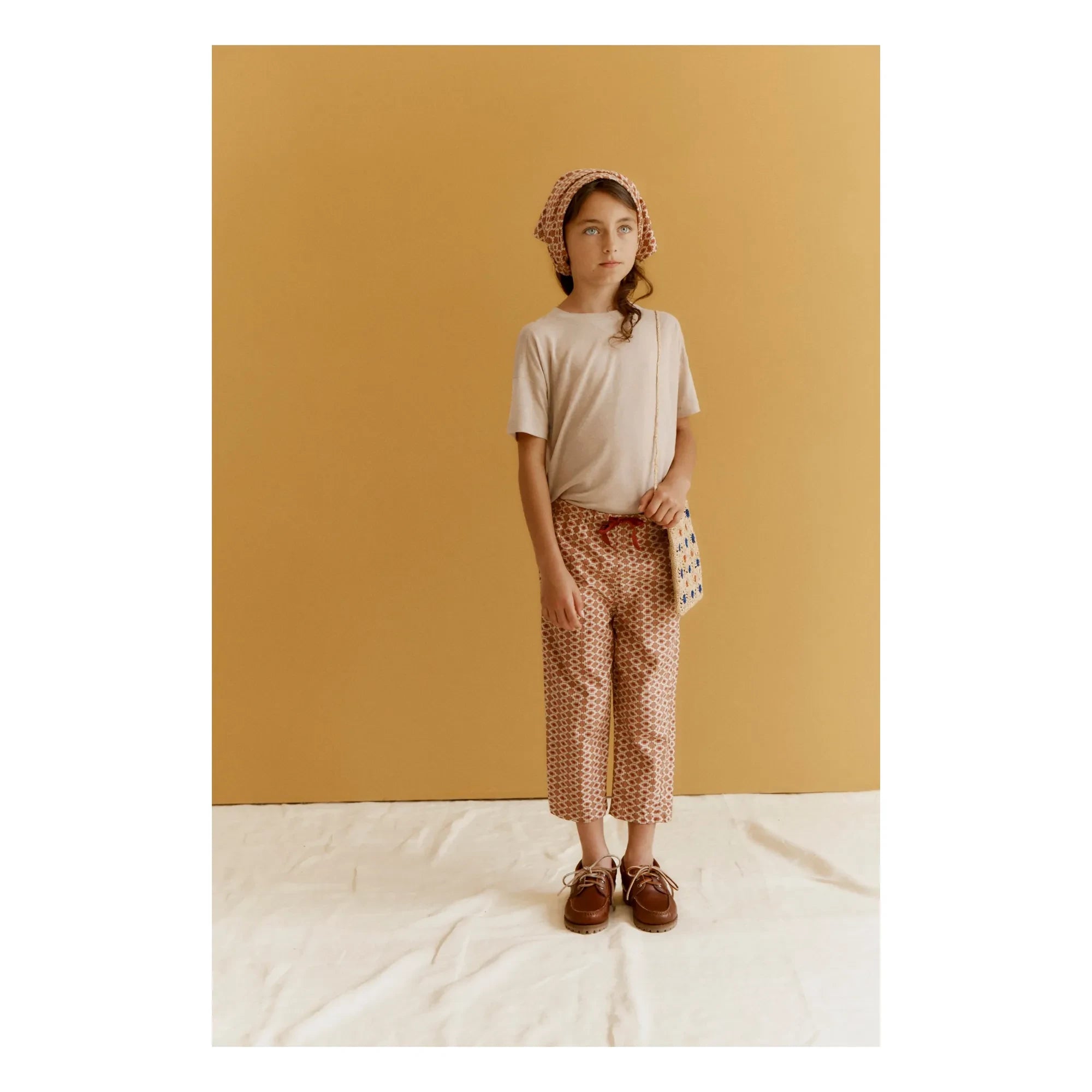 Karamell – Kezar Tencel T-Shirt | Beige